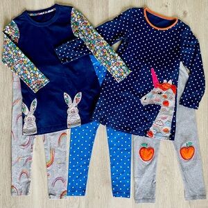 Mini Boden Knock-off Dresses, Tops, & Leggings Size 5-6